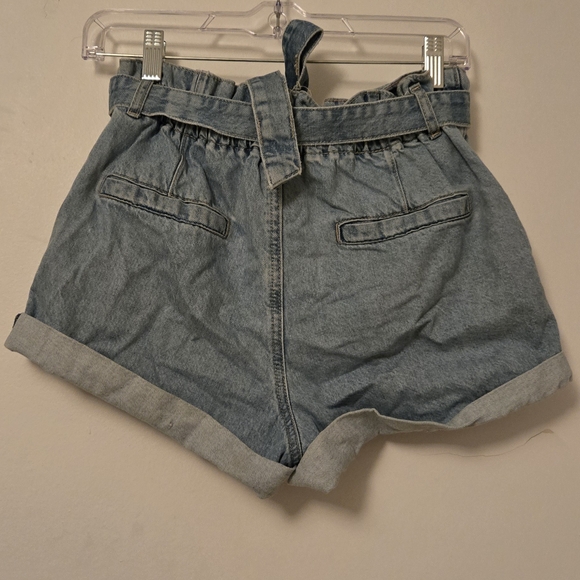 Garage Light Blue Jean Shorts - Picture 2 of 3